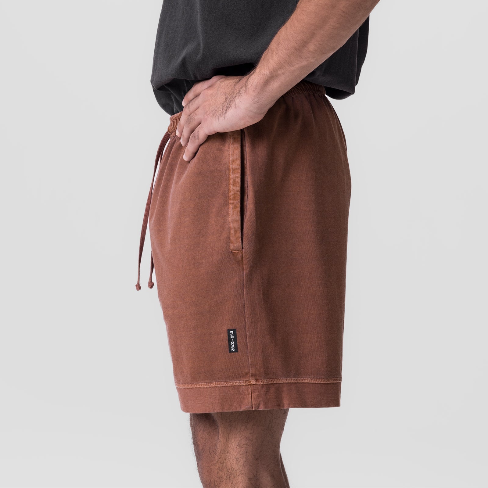 0782. Tech Essential™ Sweat Short Faded Rust | ASRV Discount