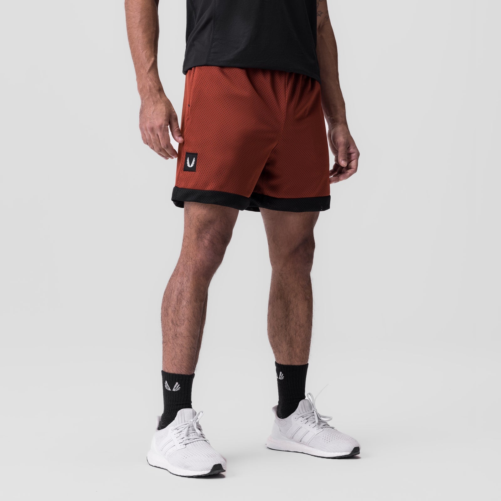 0795. SilverPlus™ Mesh Reversible Short Brick/Black | ASRV near me