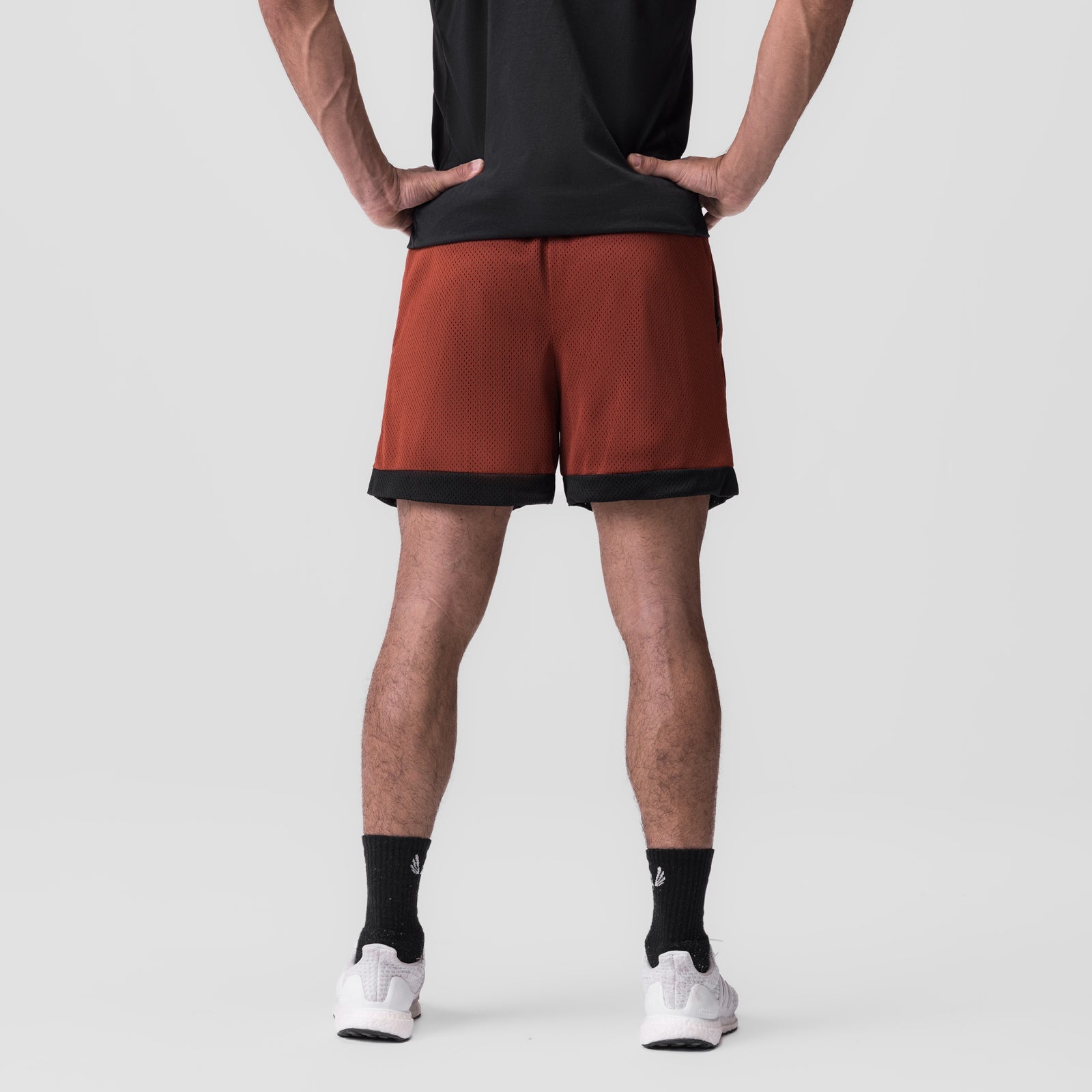 0795. SilverPlus™ Mesh Reversible Short Brick/Black | ASRV near me