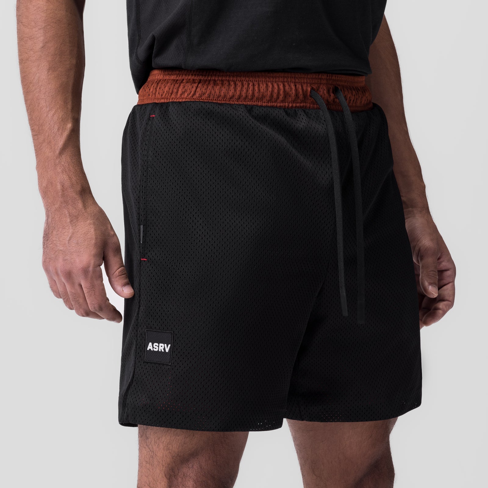 0795. SilverPlus™ Mesh Reversible Short Brick/Black | ASRV near me