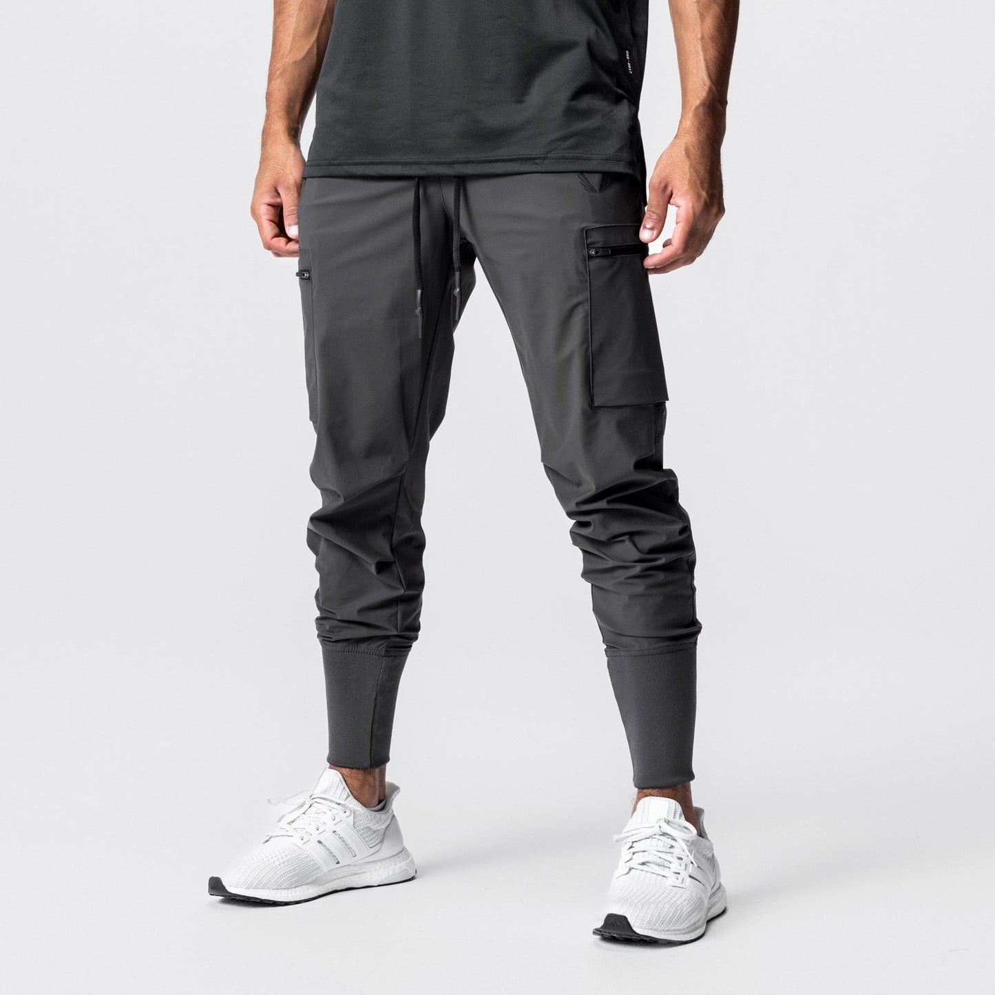 0827. Tetra-Lite® Inlay Pocket High Rib Jogger Space Grey | ASRV discount