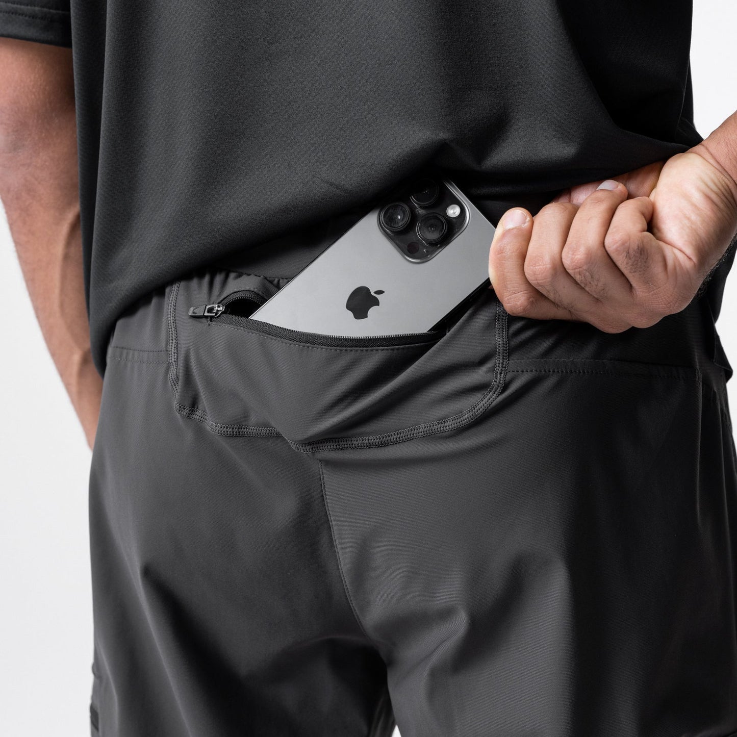 0827. Tetra-Lite® Inlay Pocket High Rib Jogger Space Grey | ASRV discount