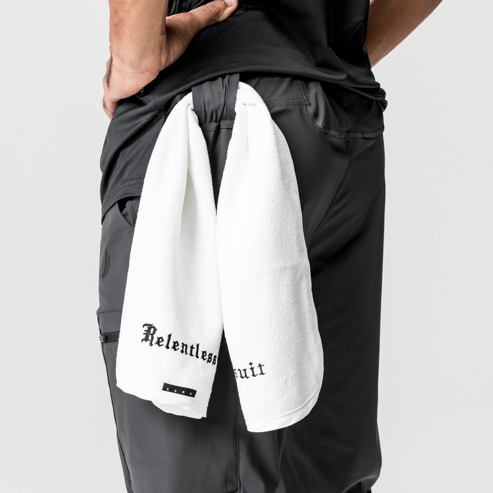 0827. Tetra-Lite® Inlay Pocket High Rib Jogger Space Grey | ASRV discount