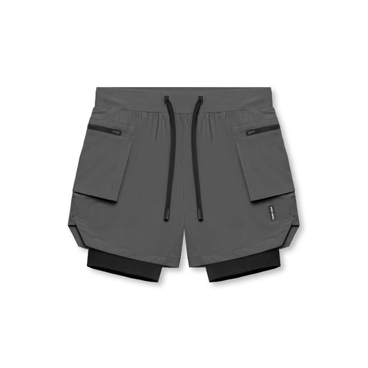 0651. Tetra-Lite® 5" Liner Cargo Short Space Grey | ASRV Online