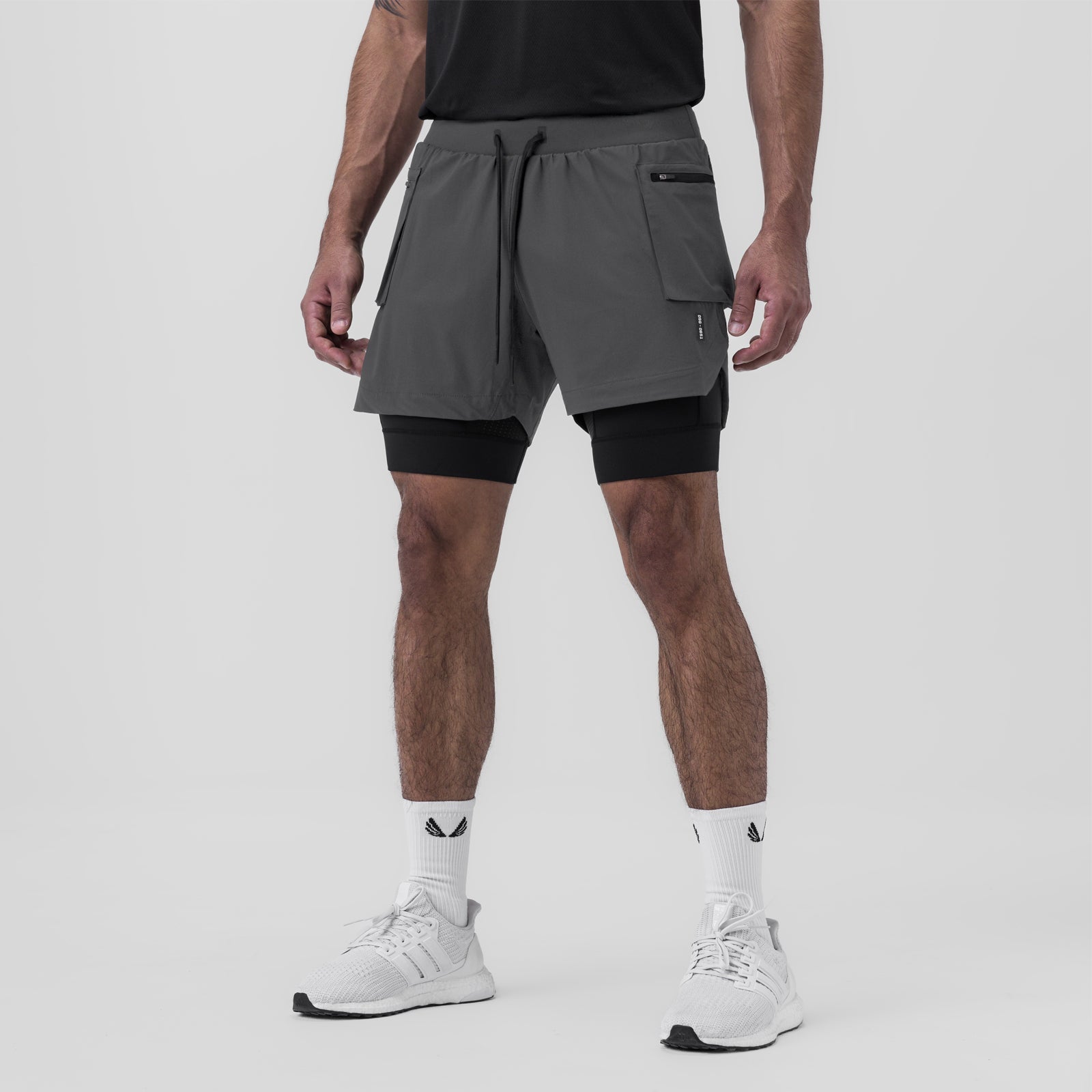 0651. Tetra-Lite® 5" Liner Cargo Short Space Grey | ASRV Online