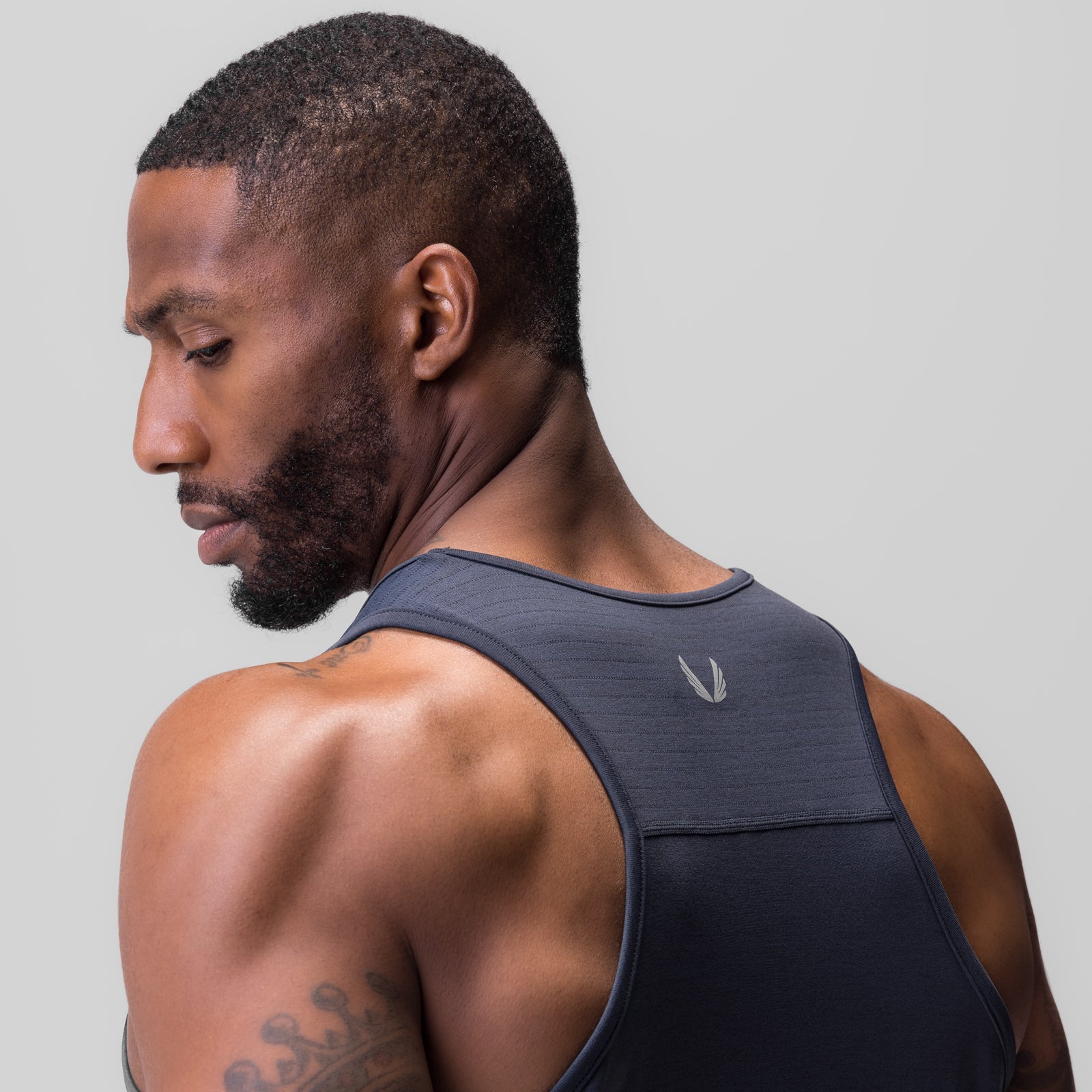 0834. 3D-Lite® 2.0 Training Singlet Navy "OTWR" | ASRV US