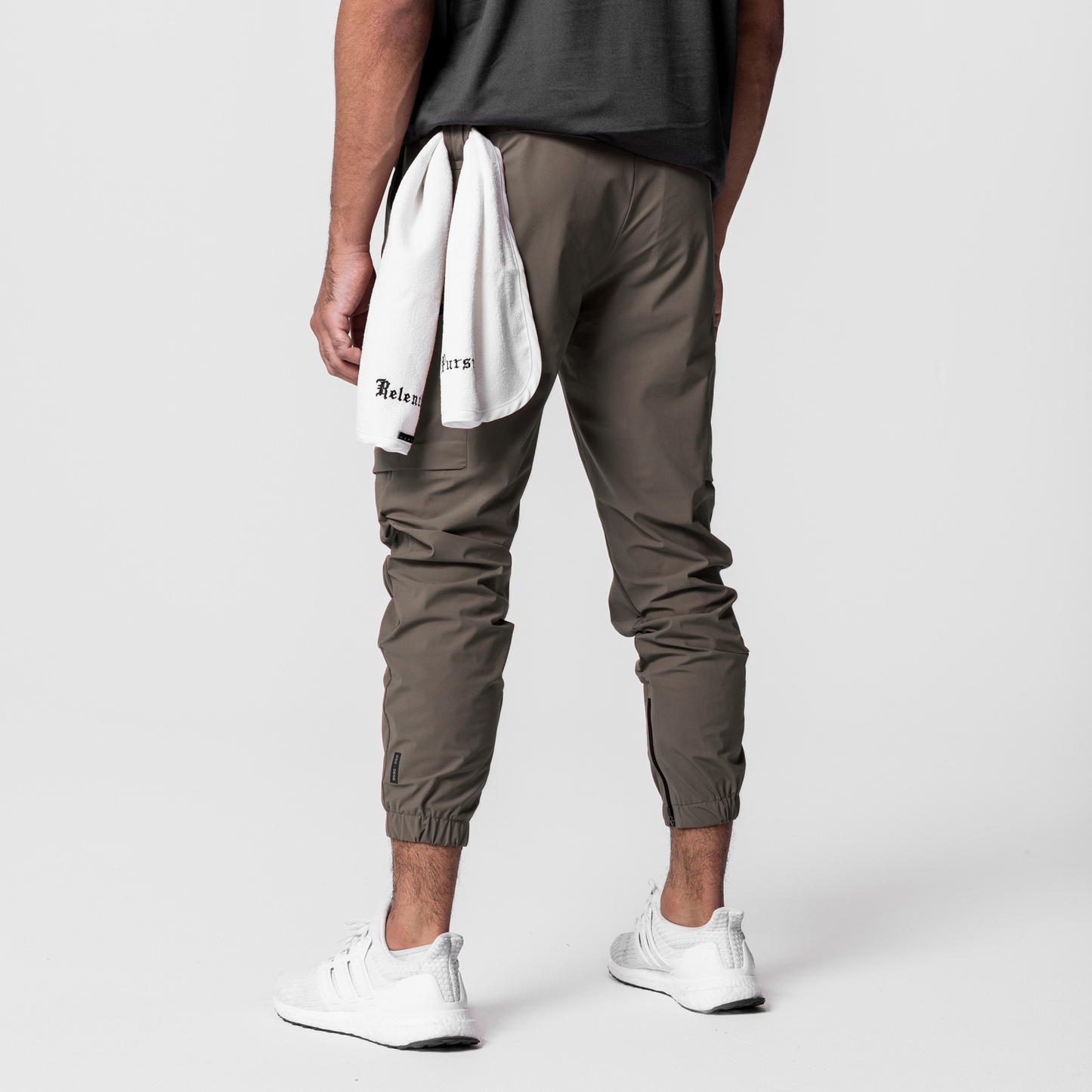0656. Tetra-Lite® Standard Zip Jogger Deep Taupe | ASRV discount
