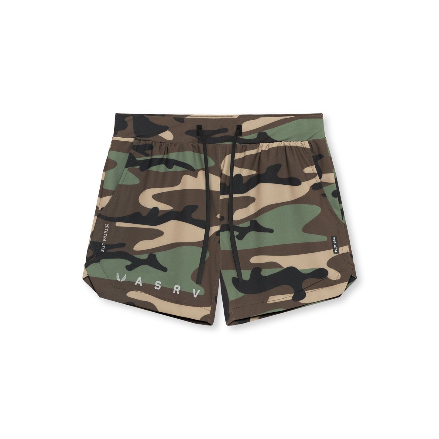 0751. Tetra-Lite® 5" Linerless Short Woodland Camo "Classic" | ASRV Discount