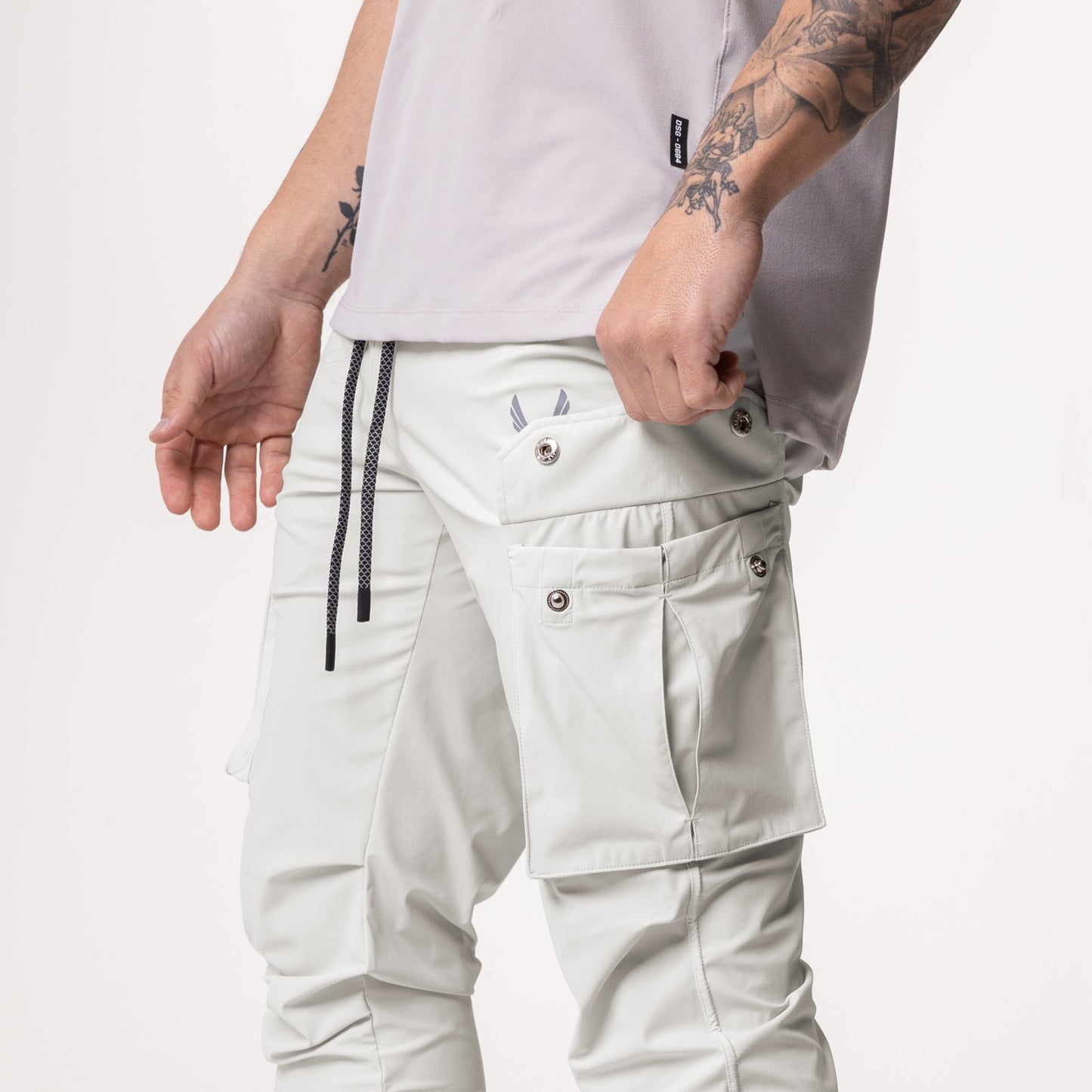 0437. Tetra-Lite® Cargo High Rib Jogger Stone Reflective | ASRV US