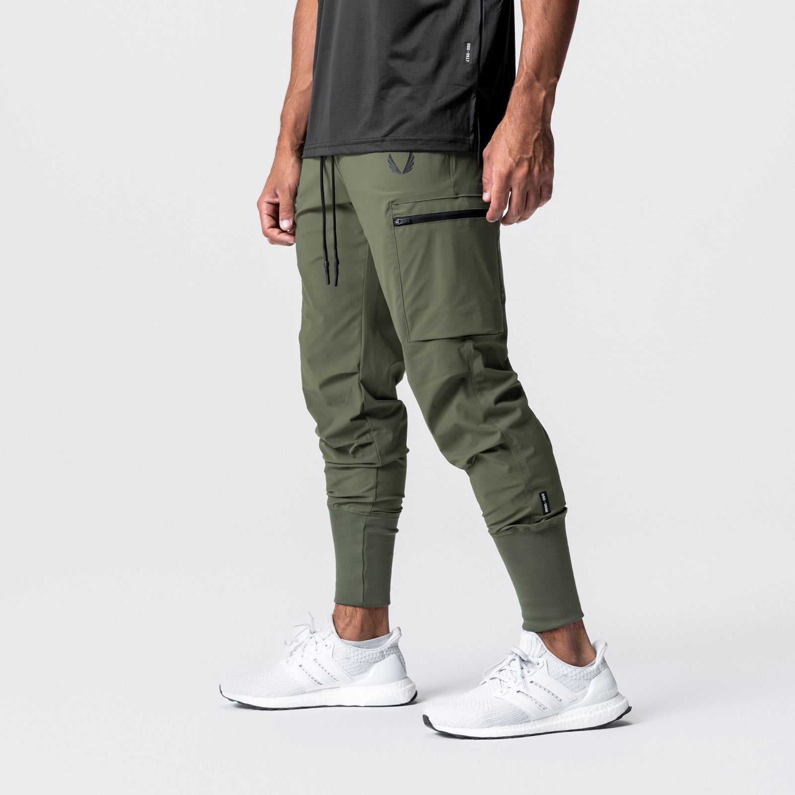 0698. Tetra-Lite® Inlay Pocket High Rib Jogger Olive | ASRV discount