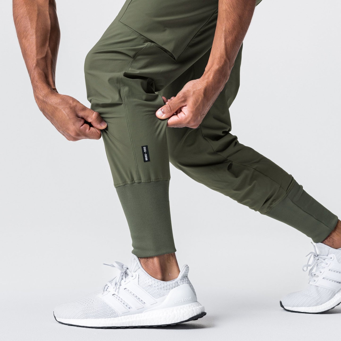 0698. Tetra-Lite® Inlay Pocket High Rib Jogger Olive | ASRV discount