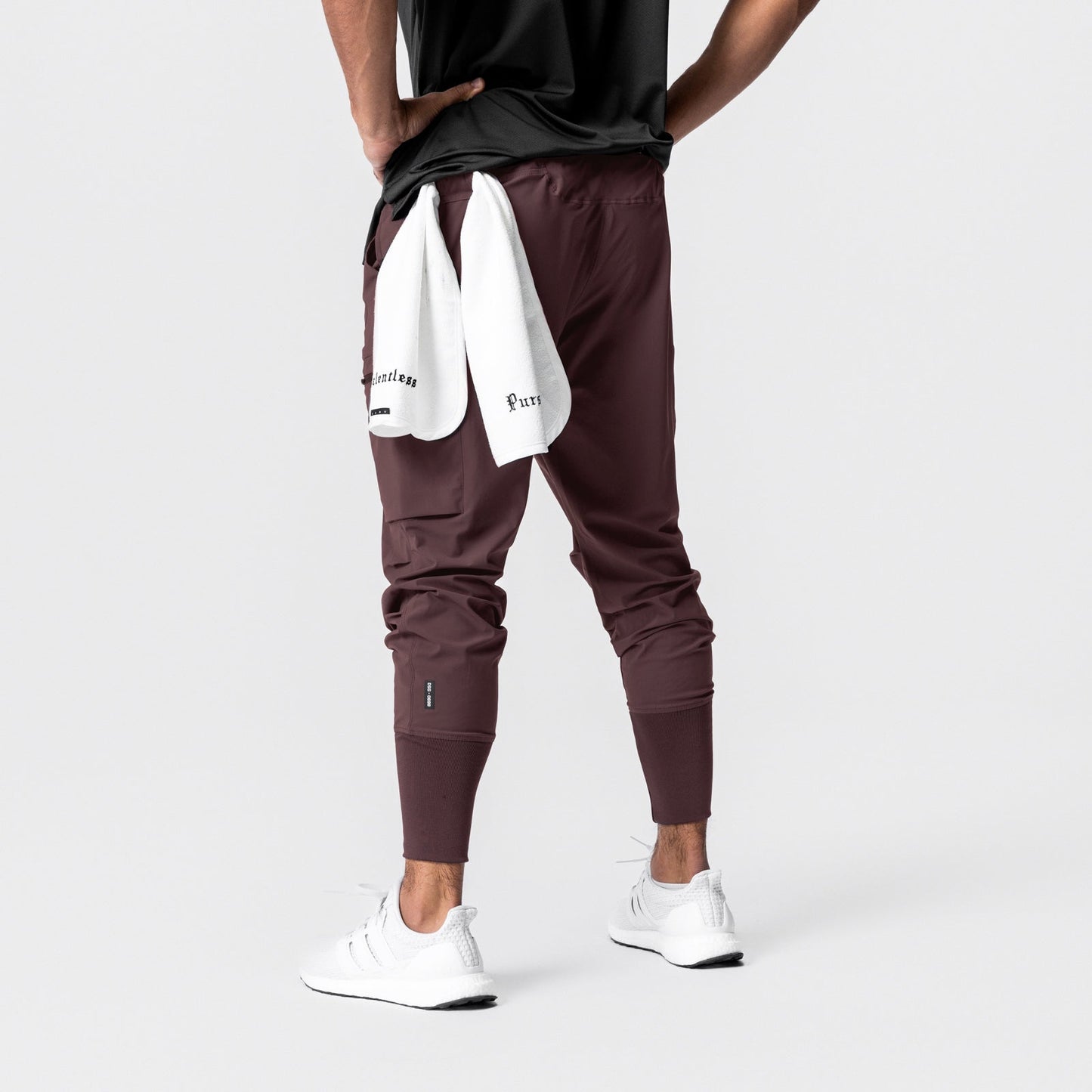 0698. Tetra-Lite® Inlay Pocket High Rib Jogger Plum | ASRV Online