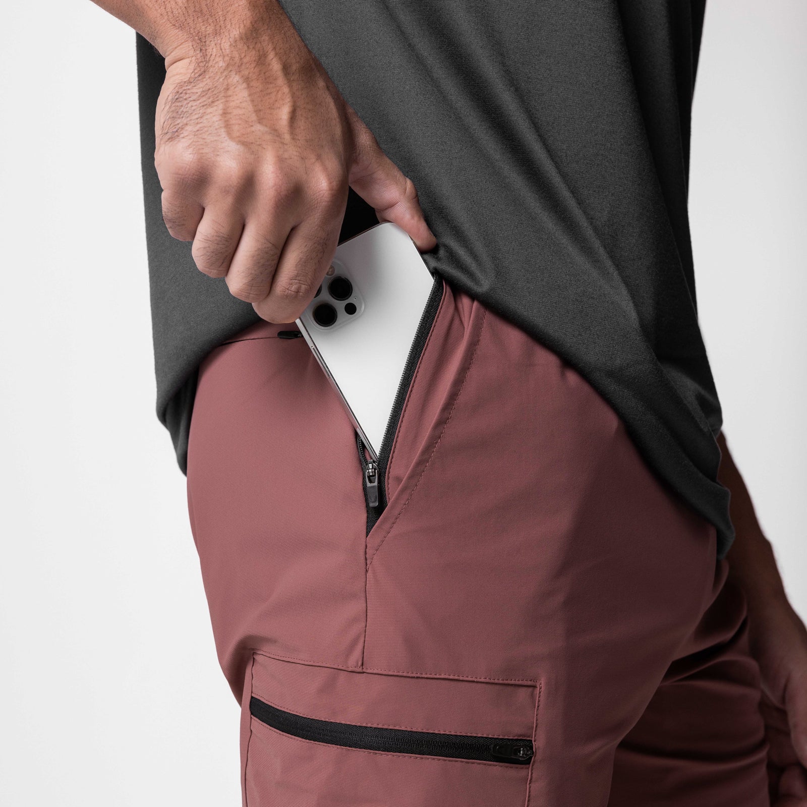 0656. Tetra-Lite® Standard Zip Jogger Red Earth | ASRV for sale