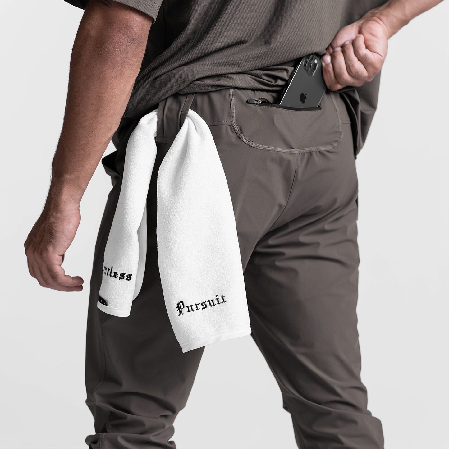 0477. Tetra-Lite® High Rib Jogger Deep Taupe | ASRV discount