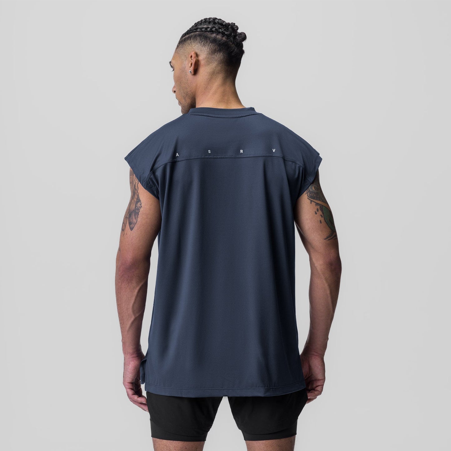 0829. Silver-Lite™ 2.0 Oversized Cutoff Navy "OTWR" | ASRV US
