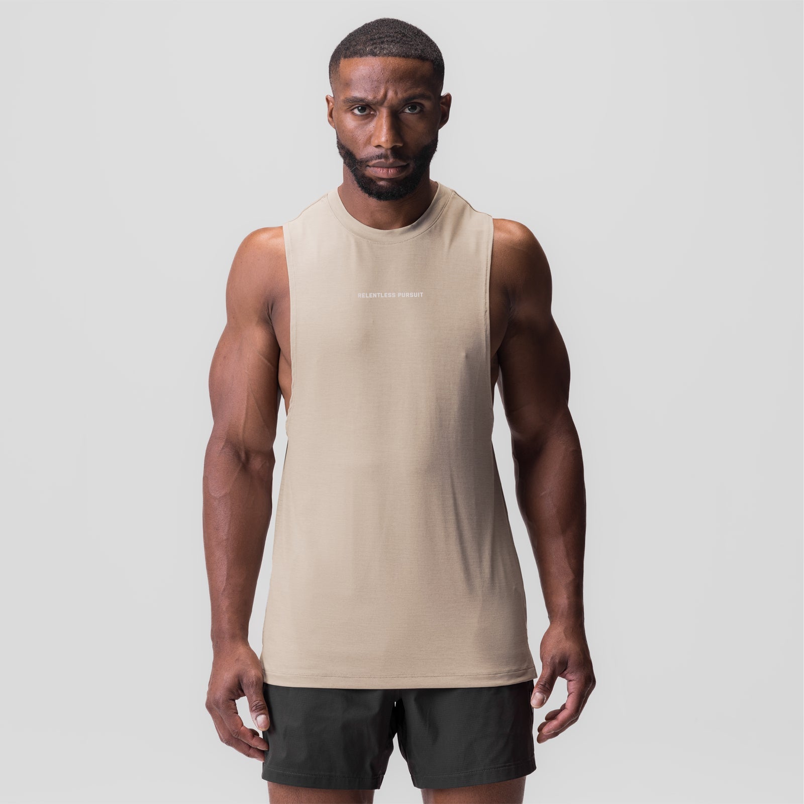 0837. 3D-Lite® 2.0 Muscle Tank Sand Smoke "RP" | ASRV on sale