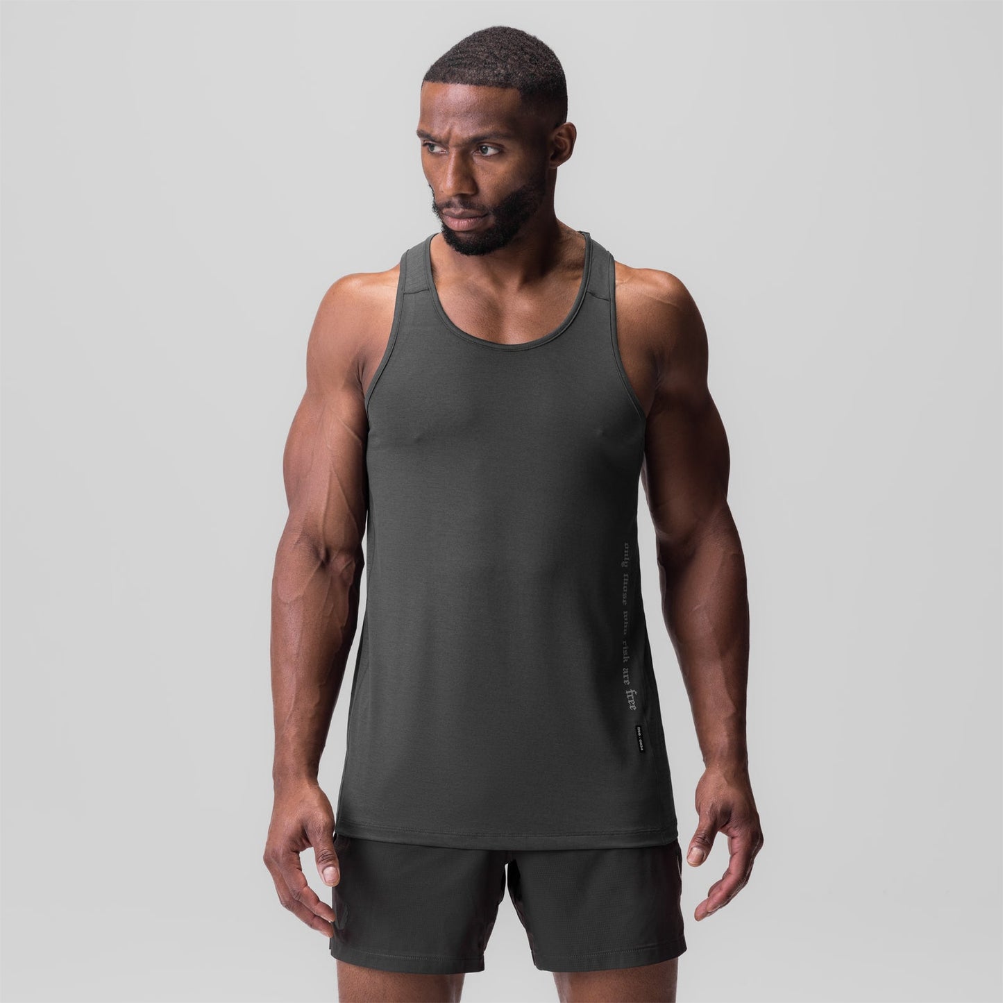 0834. 3D-Lite® 2.0 Training Singlet Space Grey "OTWR" | ASRV discount