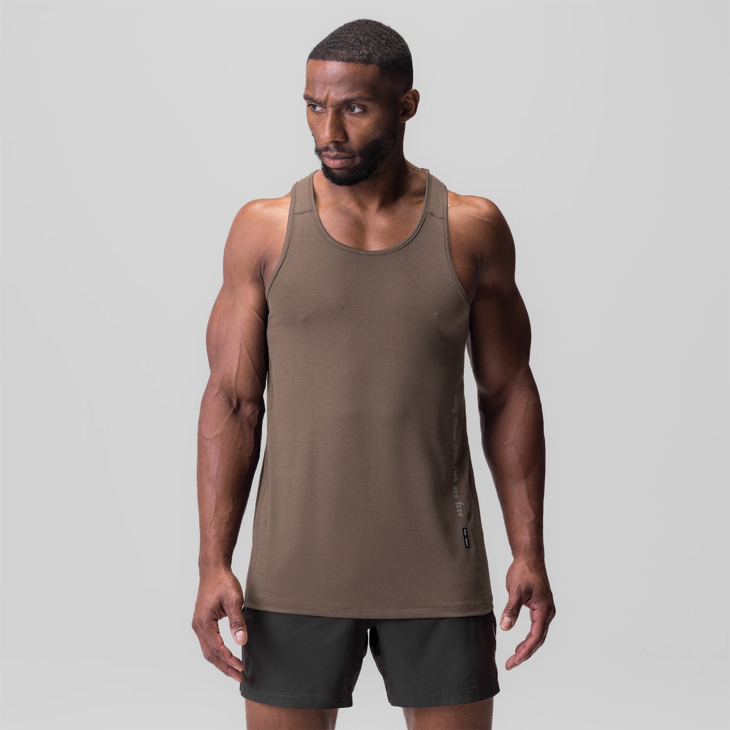 0834. 3D-Lite® 2.0 Training Singlet Deep Taupe "OTWR" | ASRV Online