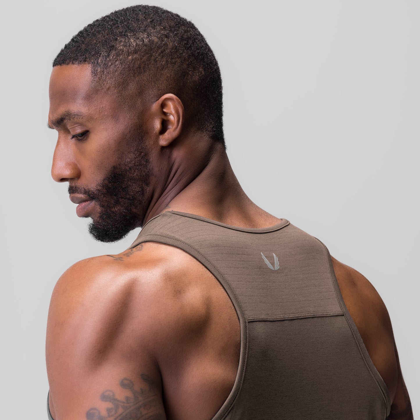 0834. 3D-Lite® 2.0 Training Singlet Deep Taupe "OTWR" | ASRV Online
