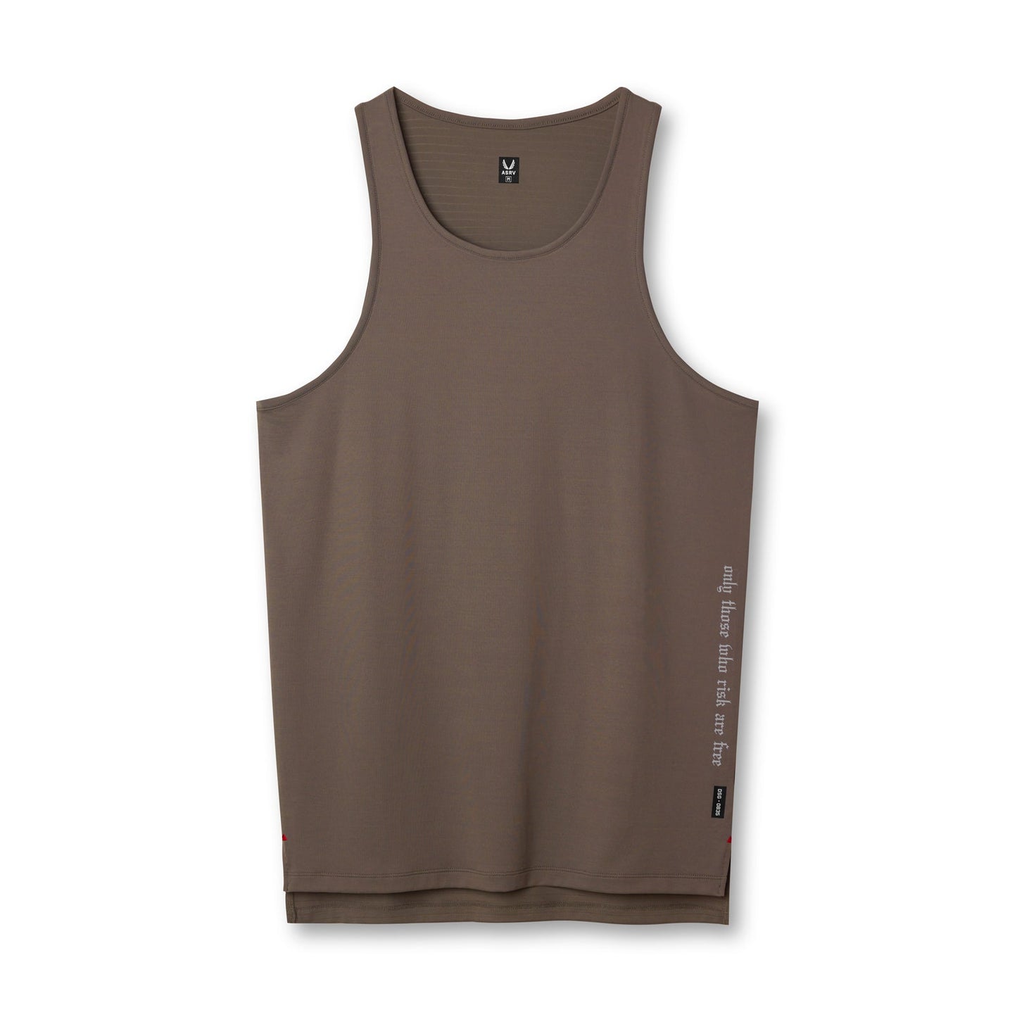 0835. 3D-Lite® 2.0 Drop Hem Tank Deep Taupe "OTWR" | ASRV Discount