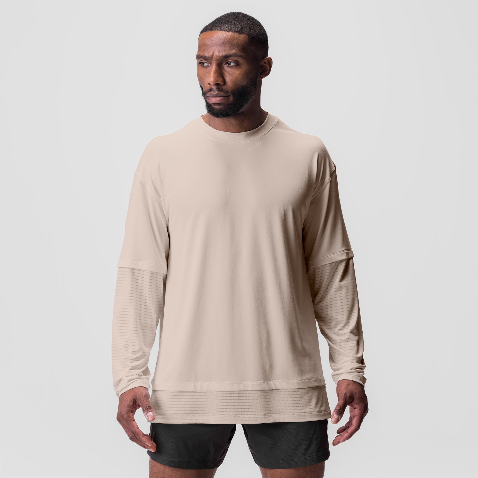 0842. 3D-Lite® 2.0 Layered Long Sleeve Sand Smoke "OTWR" | ASRV near me