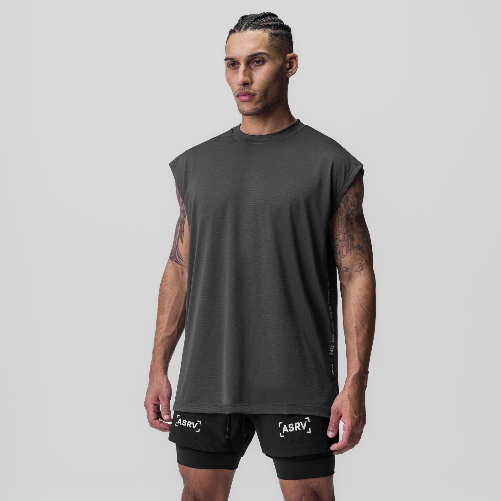 0829. Silver-Lite™ 2.0 Oversized Cutoff Space Grey "OTWR" | ASRV US