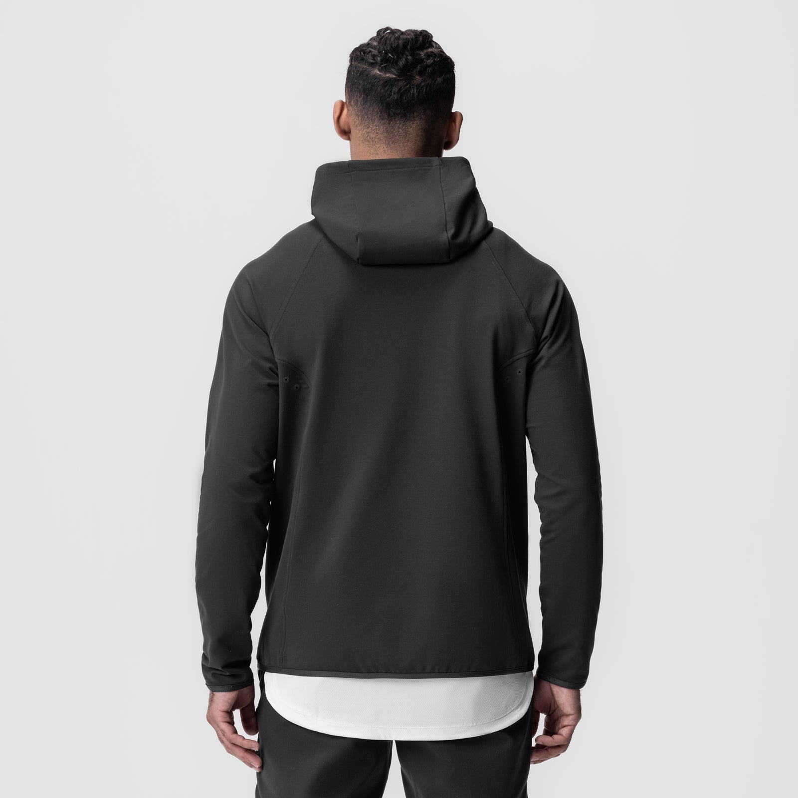 0943. Performance Fleece Zip Hoodie Space Grey | ASRV sale