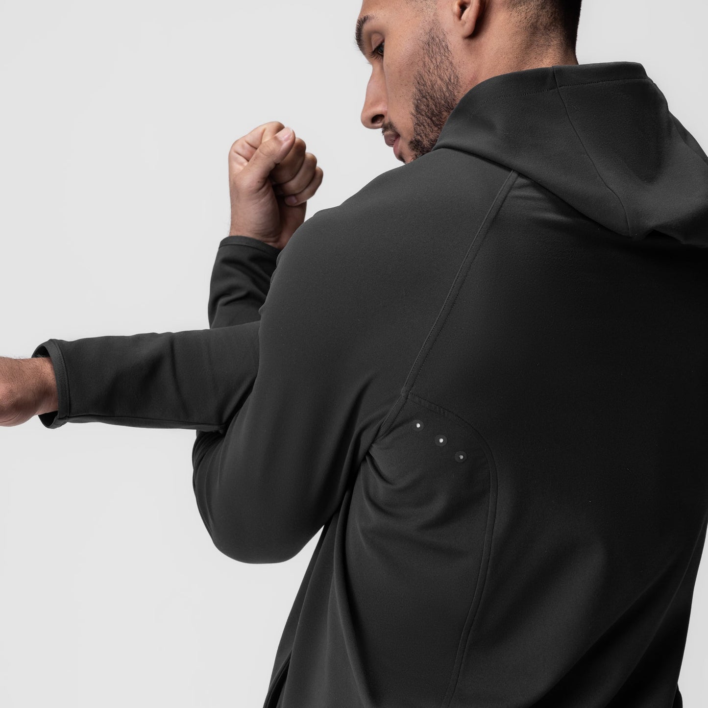 0943. Performance Fleece Zip Hoodie Space Grey | ASRV sale