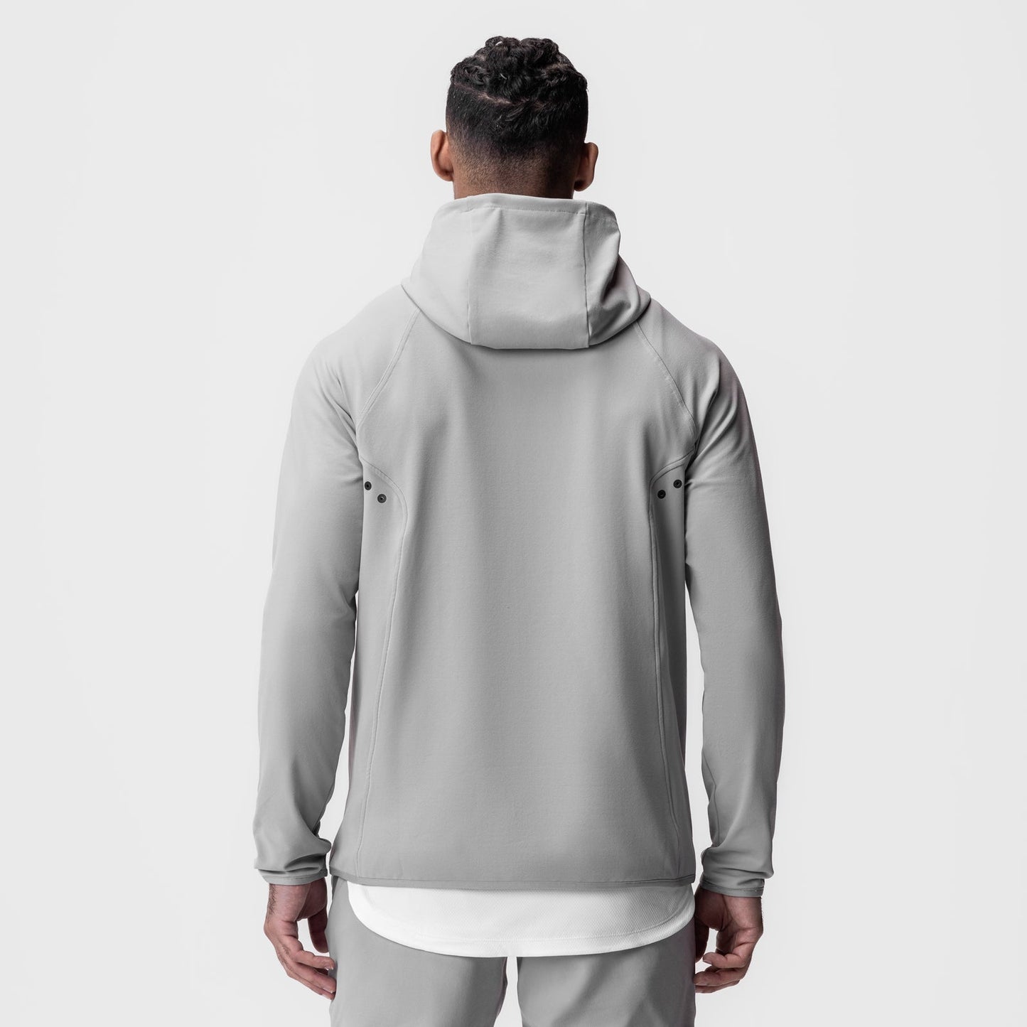 0943. Performance Fleece Zip Hoodie Slate Grey | ASRV on sale