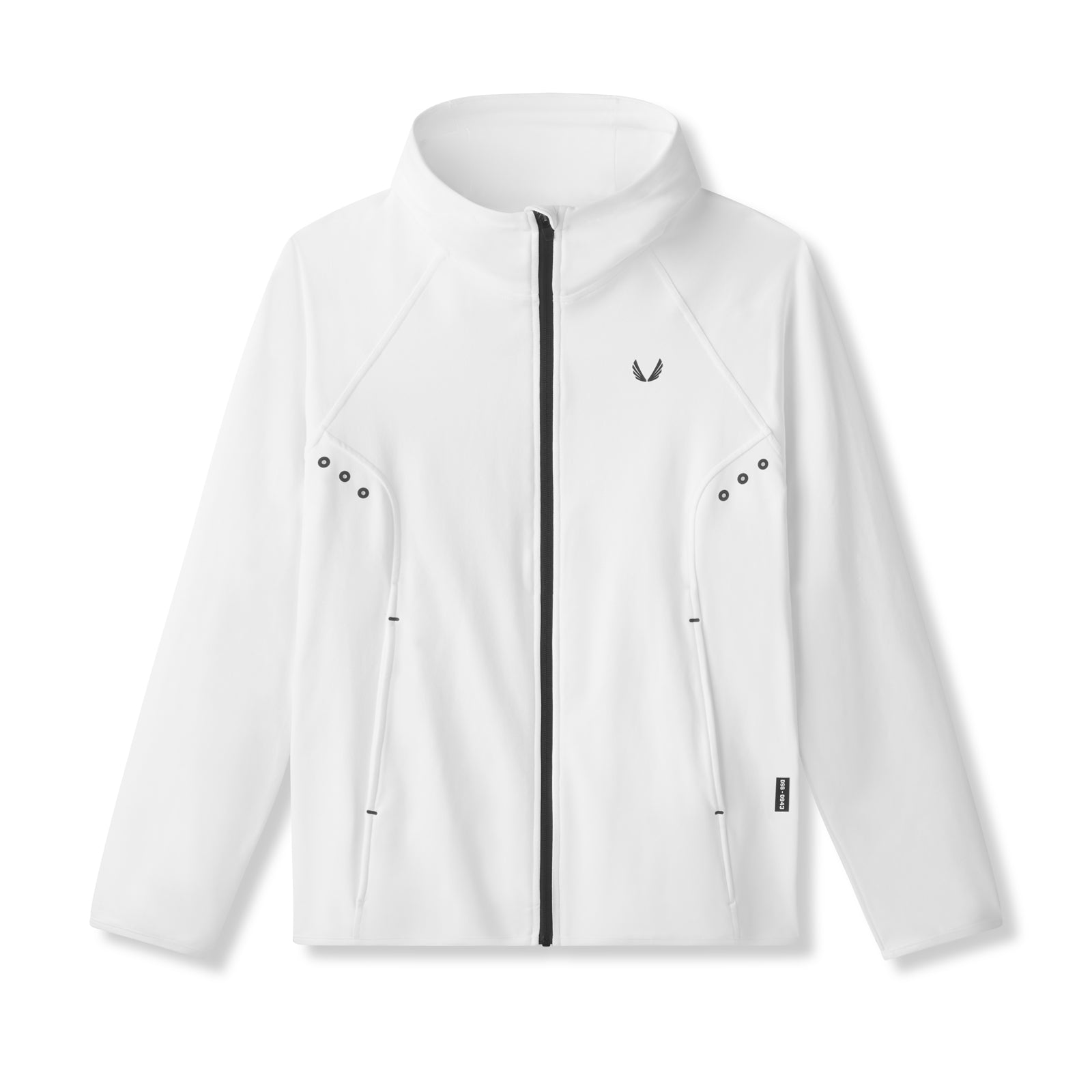 0943. Performance Fleece Zip Hoodie White | ASRV for sale