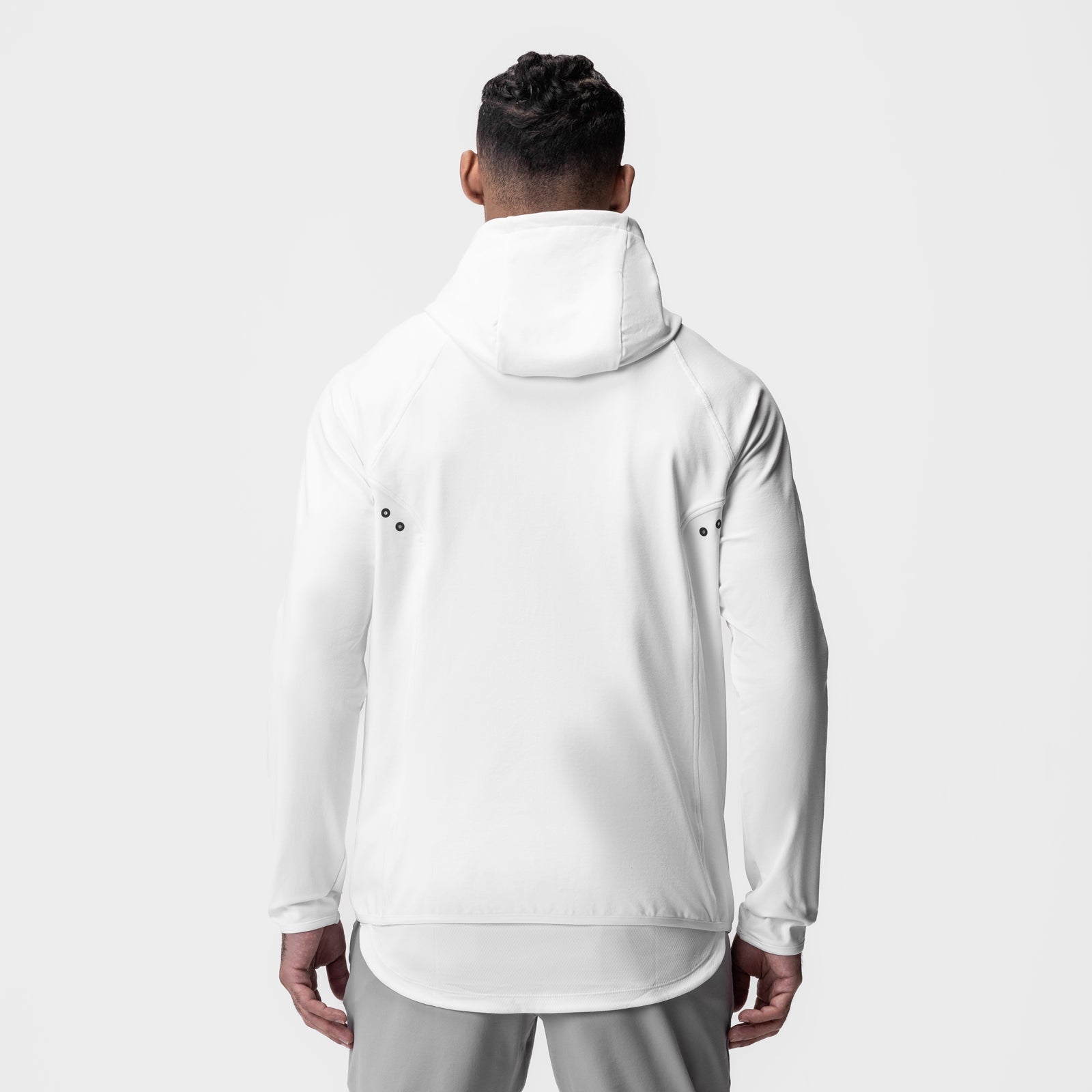 0943. Performance Fleece Zip Hoodie White | ASRV for sale