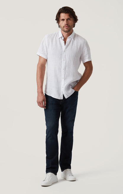 34 Heritage Charisma High Rise Straight Jeans in Dark Comfort