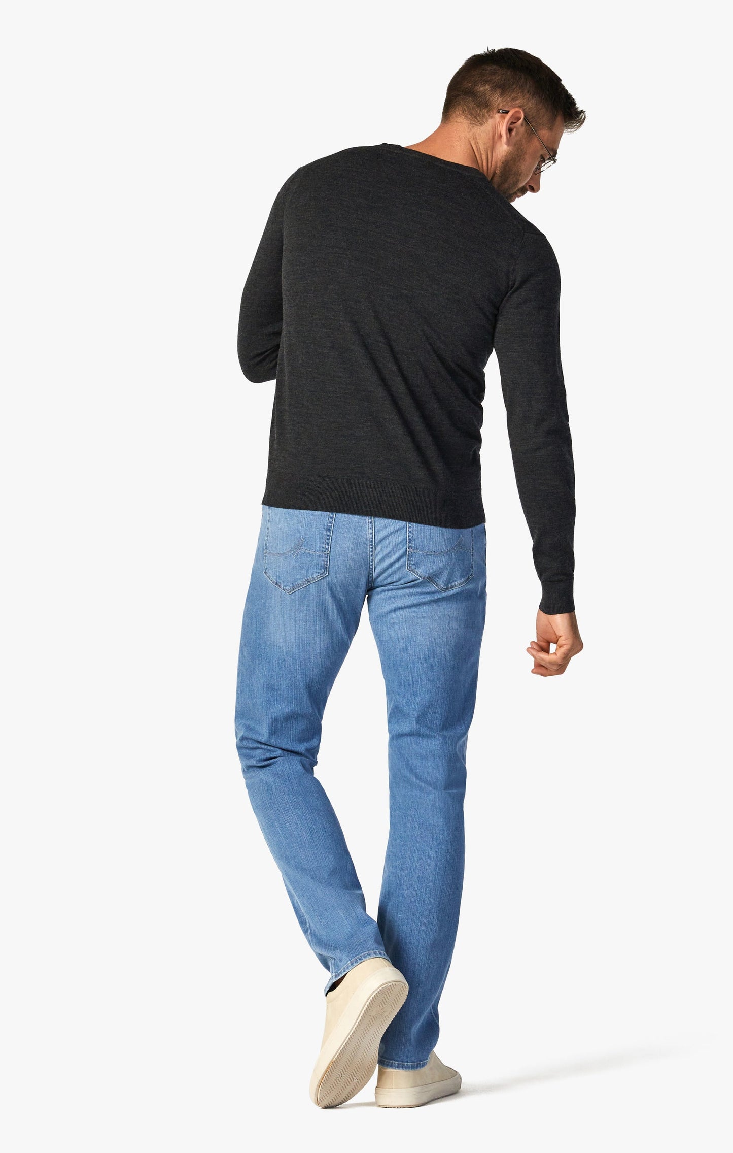 34 Heritage Charisma Relaxed Straight Jean In Light Soft Denim