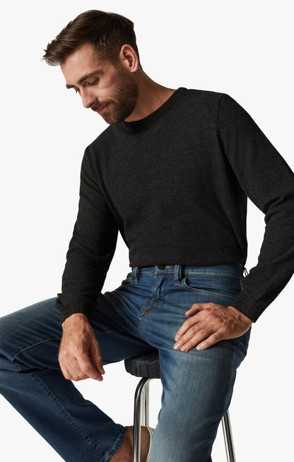 34 Heritage Charisma High Rise Straight Jeans in Mid Cashmere