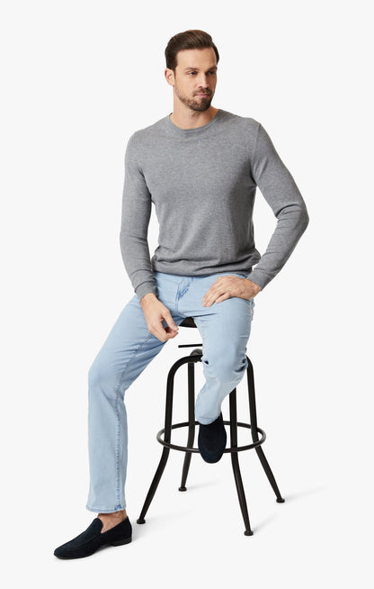 34 Heritage Charisma Relaxed Straight Leg Jeans In Bleached Kona