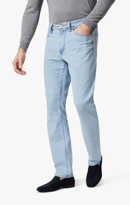 34 Heritage Charisma Relaxed Straight Leg Jeans In Bleached Kona