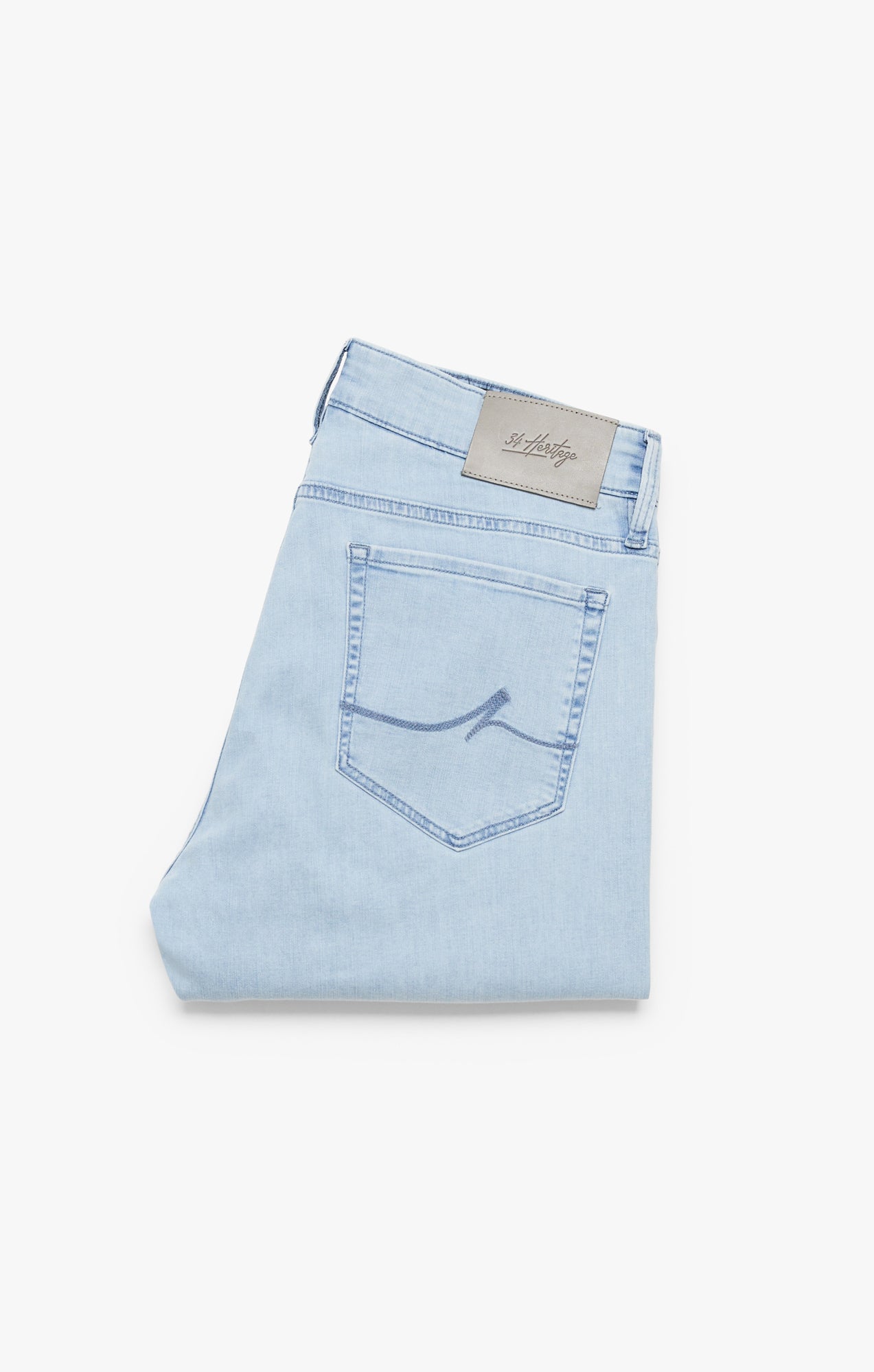 34 Heritage Charisma Relaxed Straight Leg Jeans In Bleached Kona