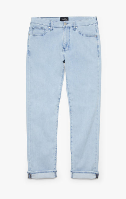 34 Heritage Charisma Relaxed Straight Leg Jeans In Bleached Kona