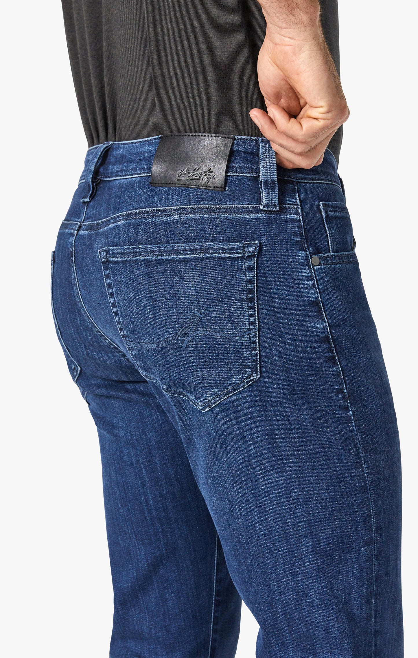 34 Heritage Courage Mid Rise Straight Leg in Mid Urban