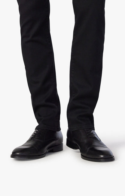 34 Heritage 34 Heritage Courage Mid-Rise, Straight Leg Jeans In Black Urban