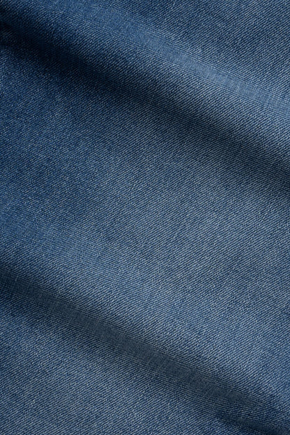 34 Heritage Courage Straight Leg Jeans In Mid Brushed Aerodenim