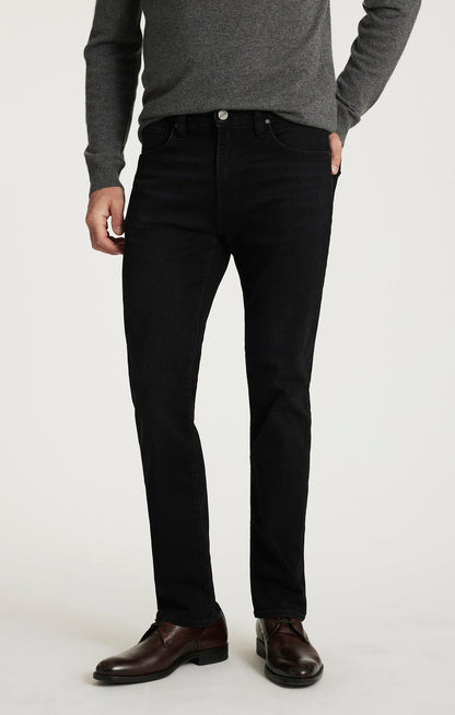 34 Heritage Courage Straight Leg Jeans in Smoke Organic Ultra