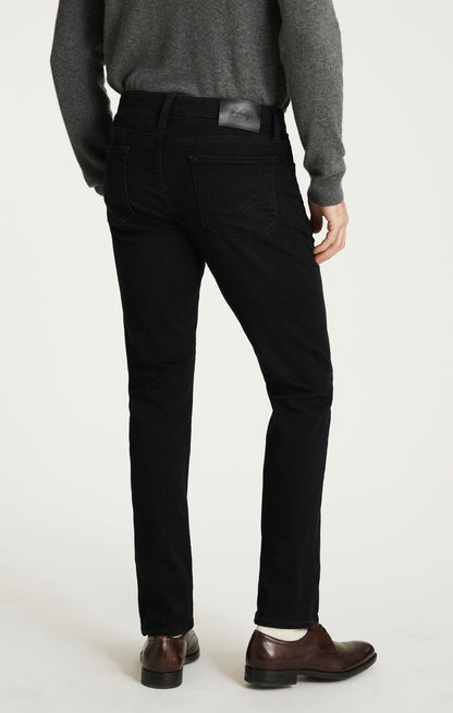 34 Heritage Courage Straight Leg Jeans in Smoke Organic Ultra