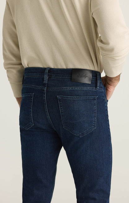 34 Heritage Courage Straight Leg Jeans in Rinse Brushed Aerodenim