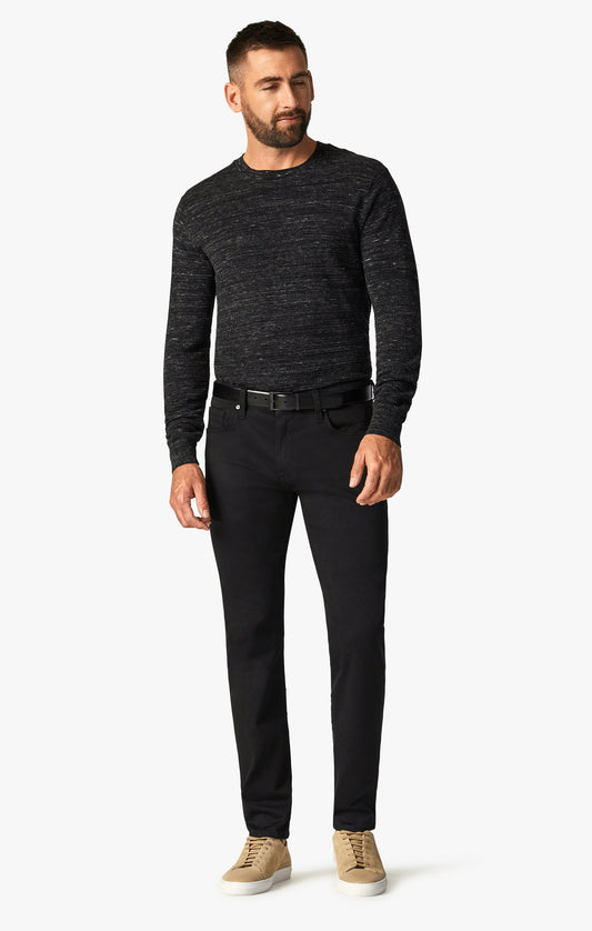 34 Heritage Cool Tapered Leg Jeans In Select Double Black
