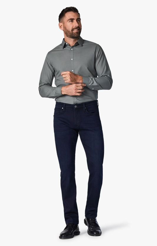 34 Heritage Cool Tapered Leg Pants in Ink Rome