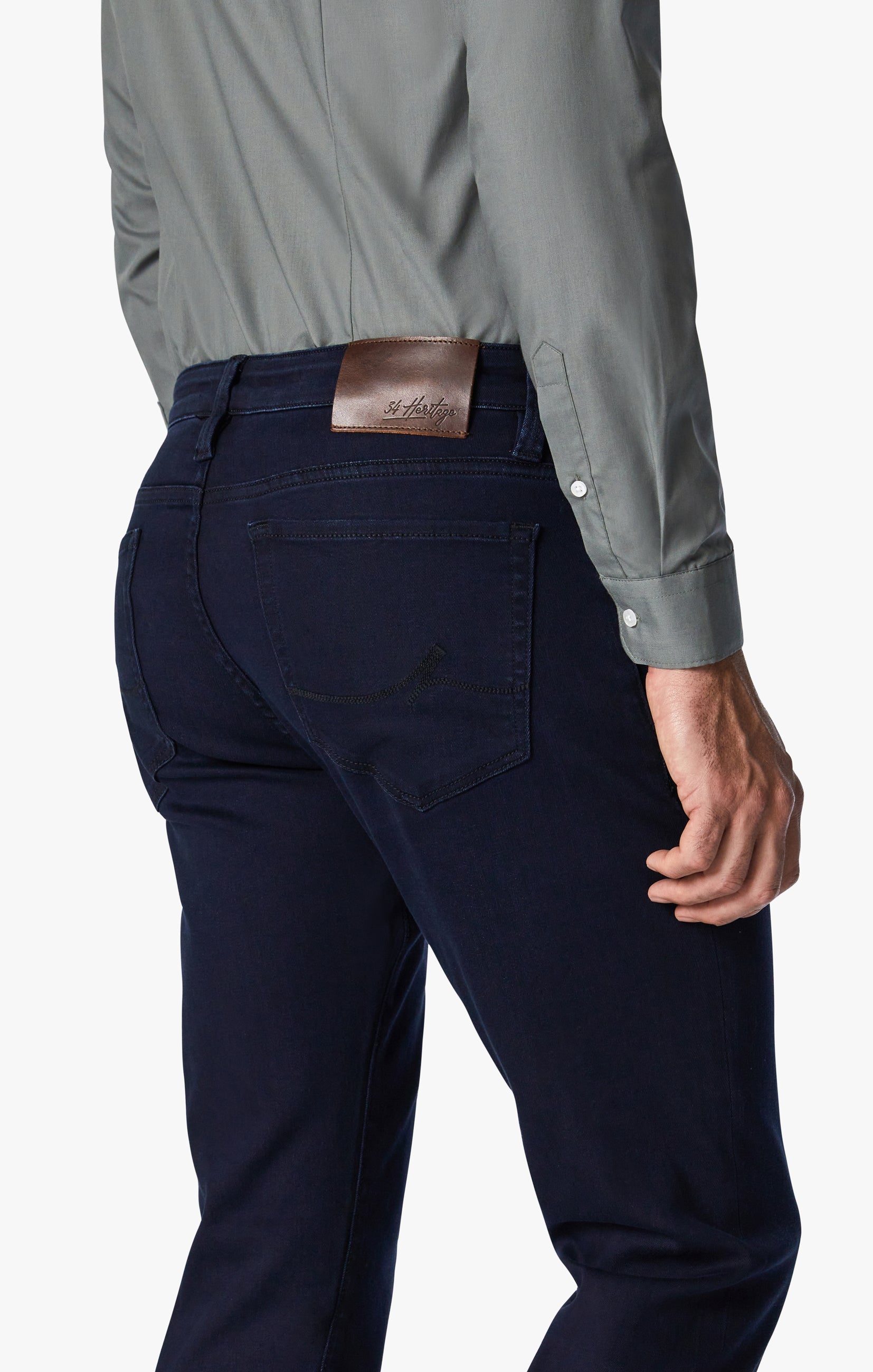 34 Heritage Cool Tapered Leg Pants in Ink Rome
