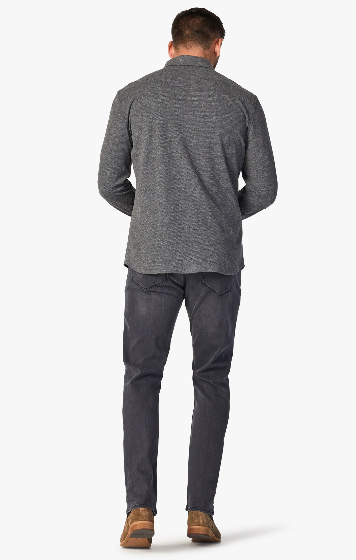 34 Heritage Men's Cool Tapered Leg Jeans In Grey Urban | 34 Heritage