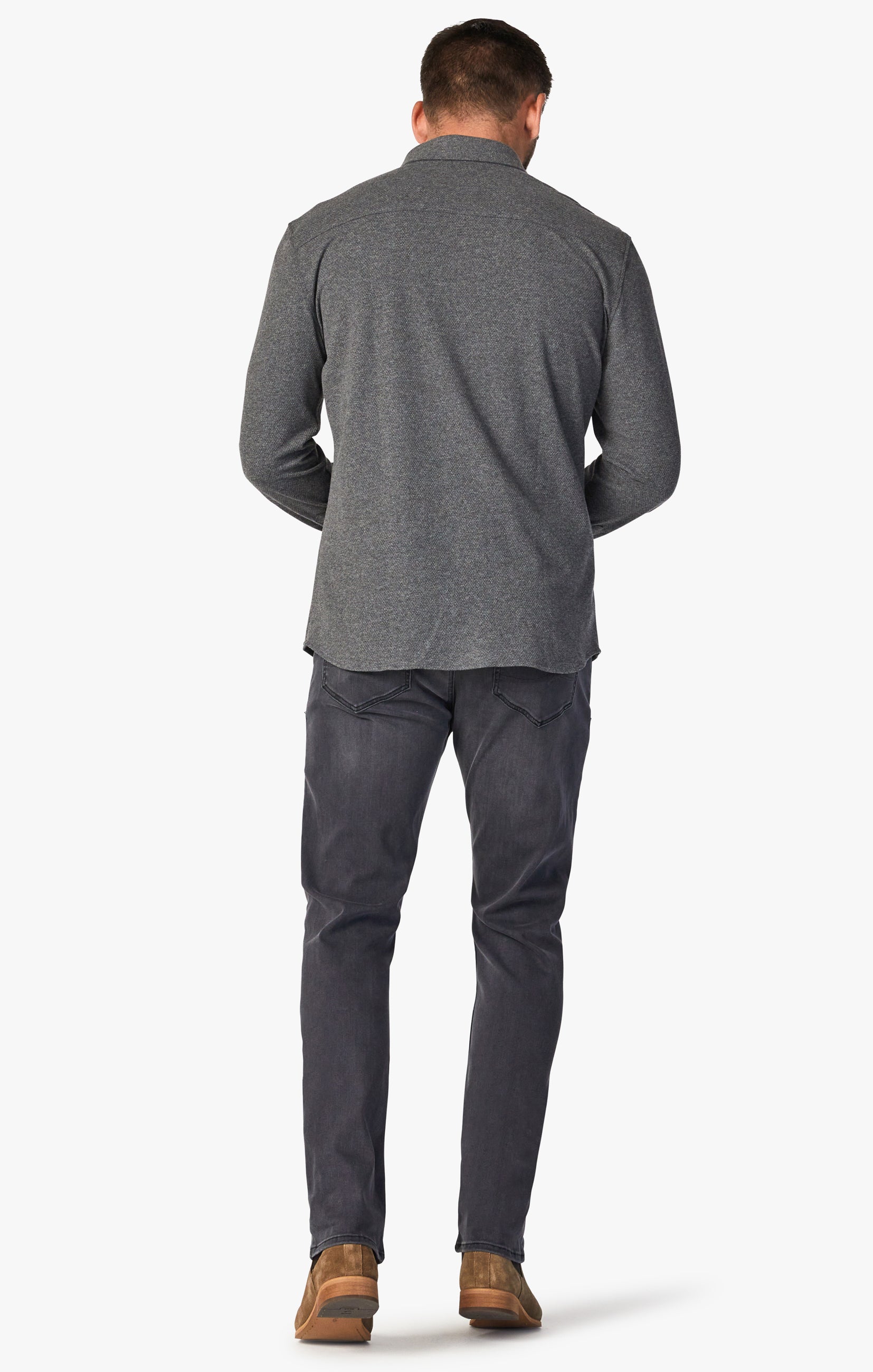 34 Heritage Men's Cool Tapered Leg Jeans In Grey Urban | 34 Heritage