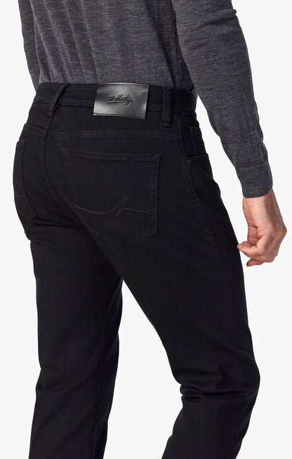 34 Heritage Cool Tapered Leg Jeans in Black Urban